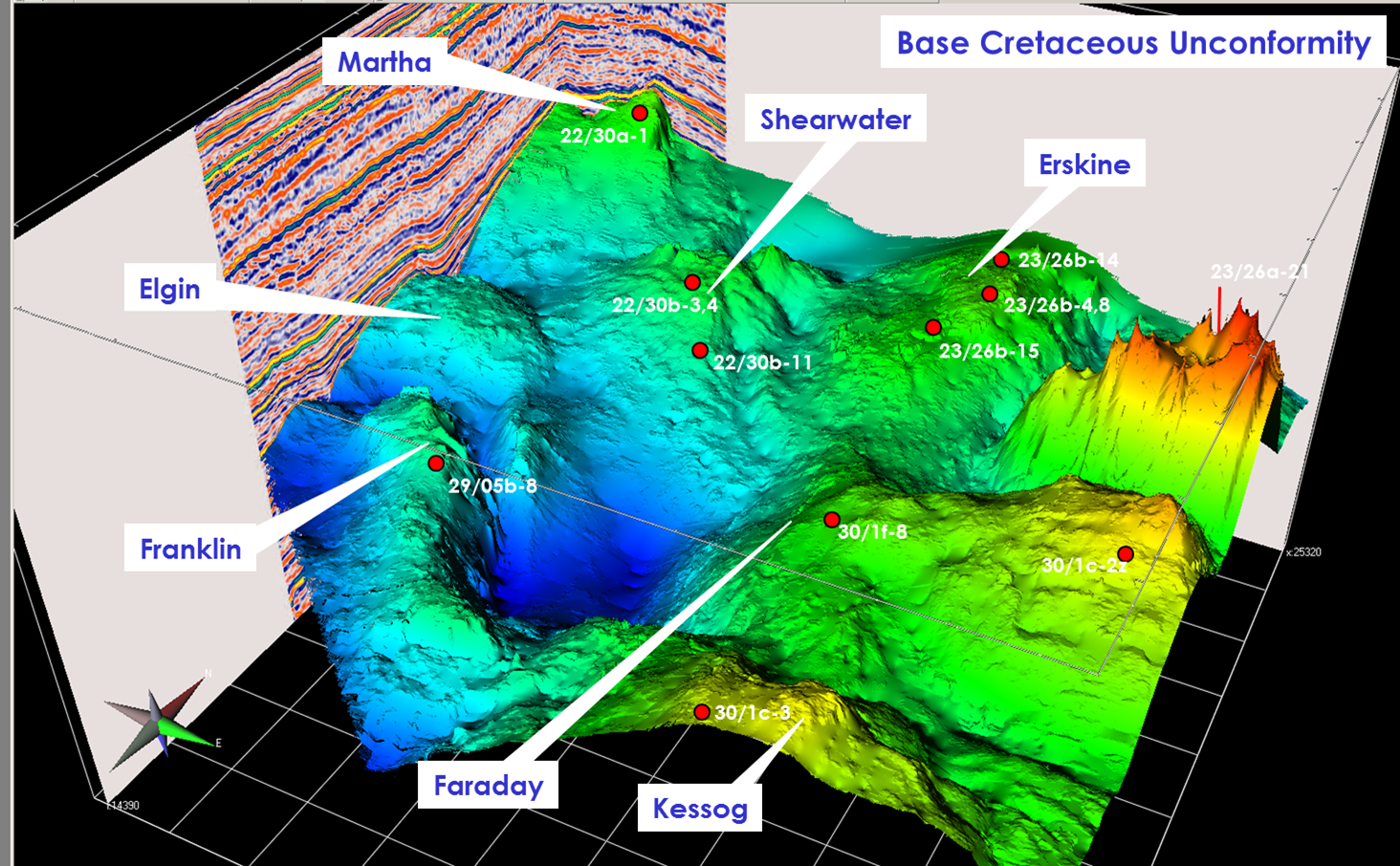 Faraday Location Map